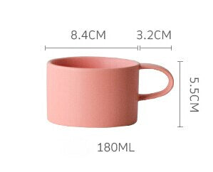 BowLift | Nordic Colorful Elegant Matte Coffee Mugs
