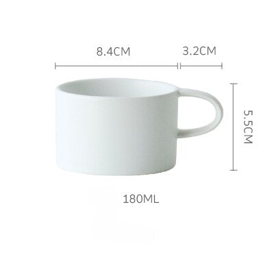 BowLift | Nordic Colorful Elegant Matte Coffee Mugs