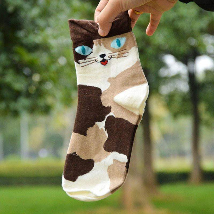 BowLift | Hot Cartoon Animal Stripped Cotton Socks