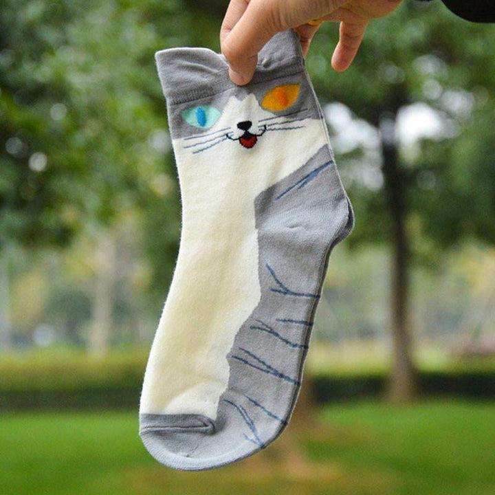 BowLift | Hot Cartoon Animal Stripped Cotton Socks
