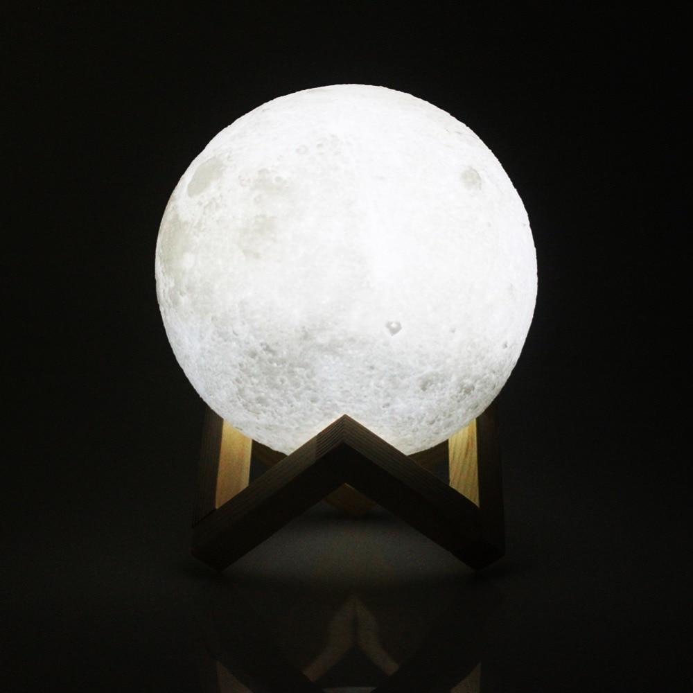 BowLift | Rechargeable Wireless Dual Color Lunar Full Moon Night LED Lamp