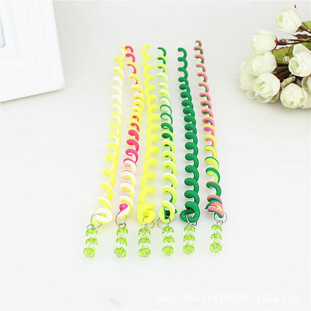 Kata - Rainbow Rolled Hair Braid Wraps | Bowlift