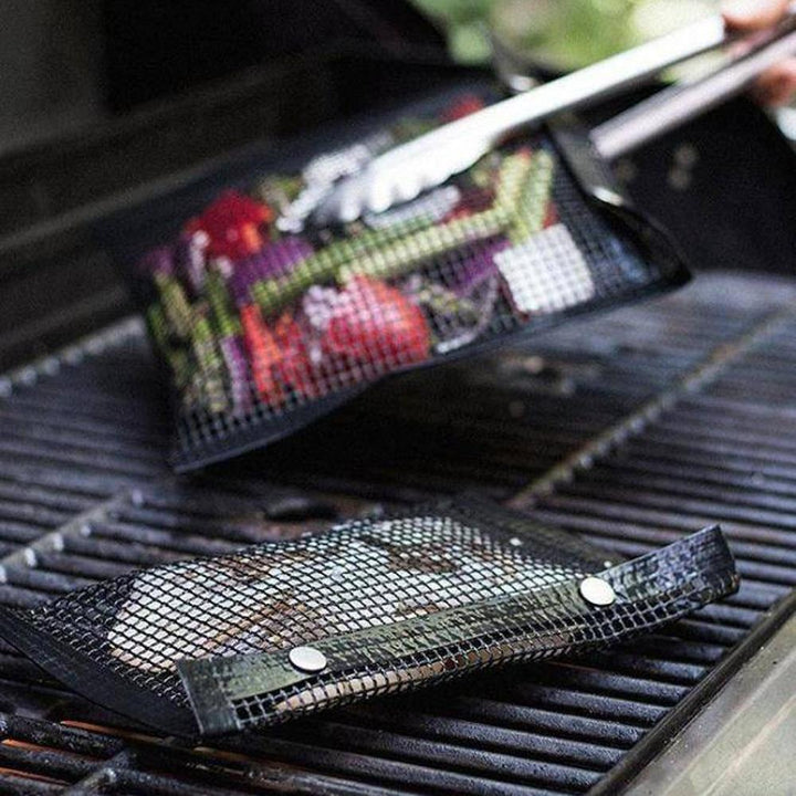 Jackson - Reusable Non-Stick BBQ Grilling Mesh Bag | Bowlift