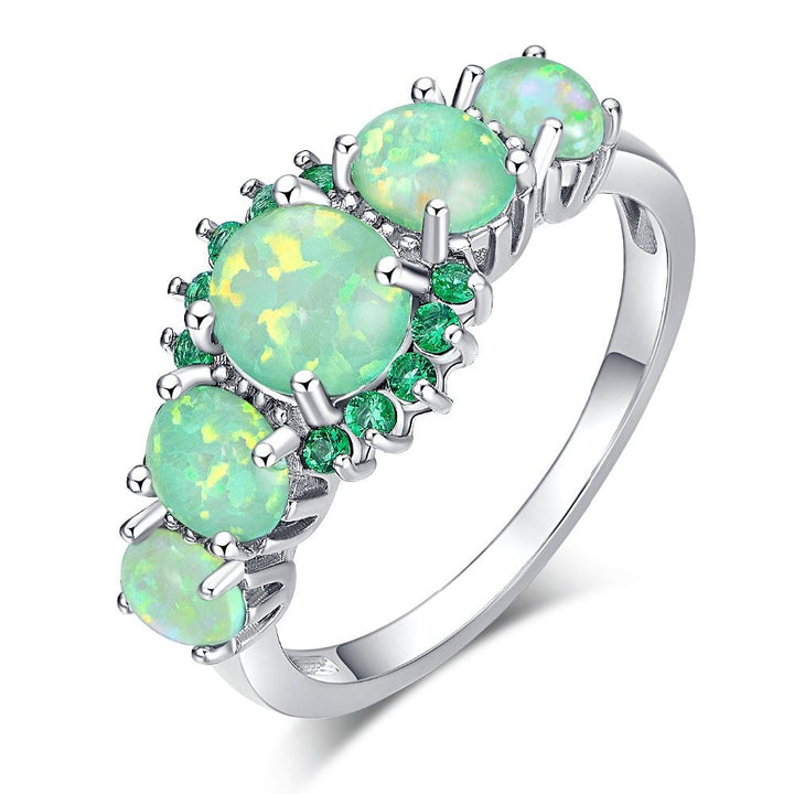Lux -  Fire Opal Garnet Ring | Bowlift