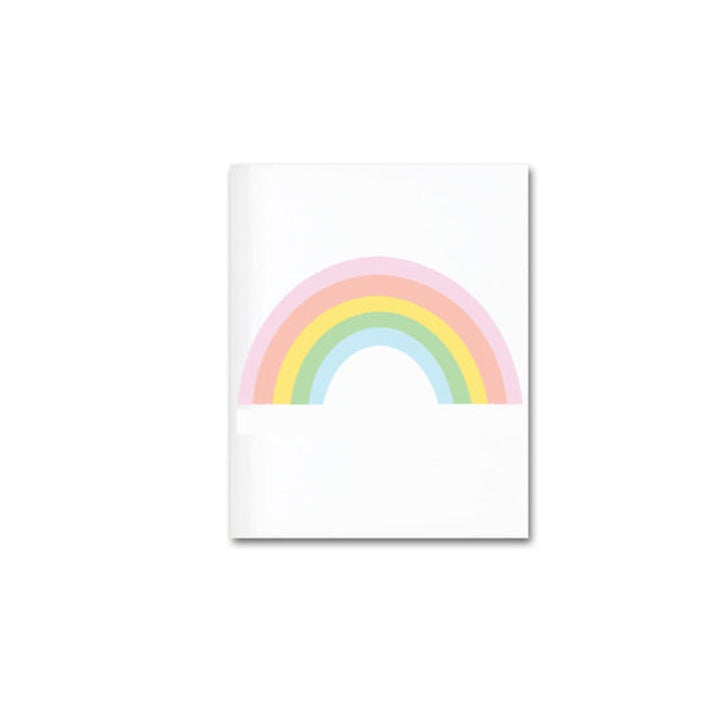 Modern Cartoon Rainbow - Canvas Wall Art Painting | Bowlift