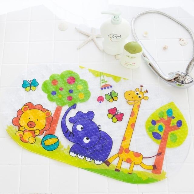 BowLift | High Quality Cartoon Animal Shape PVC Non- Slip Bath Mat