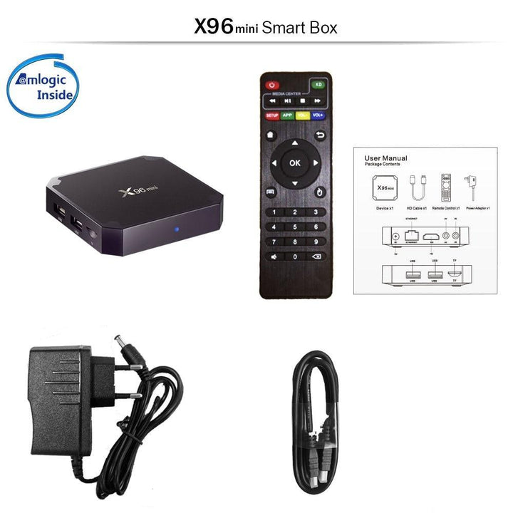 BowLift | X96 mini Tv Box Android TV 7.1