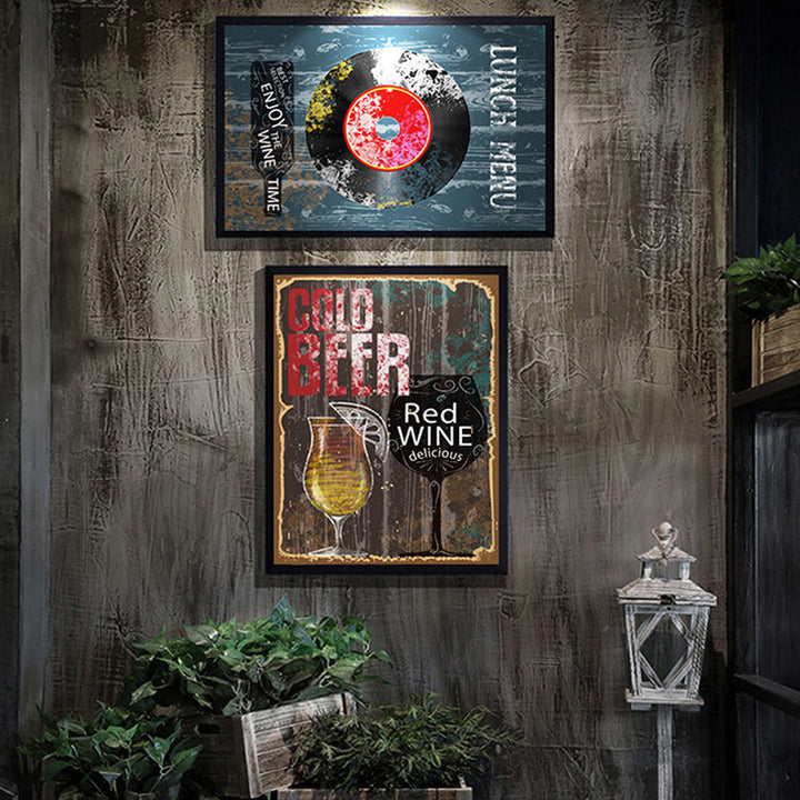 Wine Posters - Canvas Wall Art Painting | Bowlift