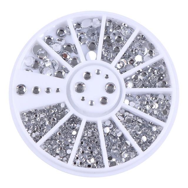 Rhinestone Nail Art Beads | Bowlift