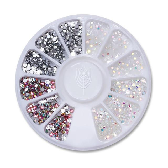 Rhinestone Nail Art Beads | Bowlift