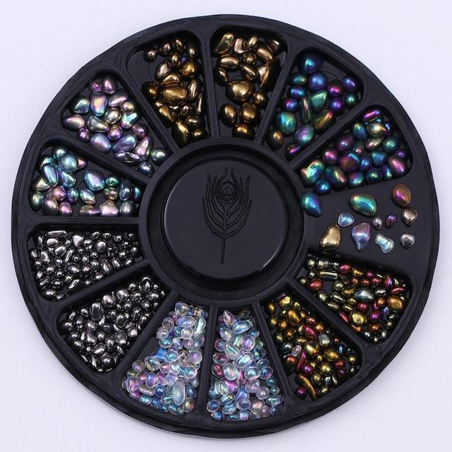 Rhinestone Nail Art Beads | Bowlift