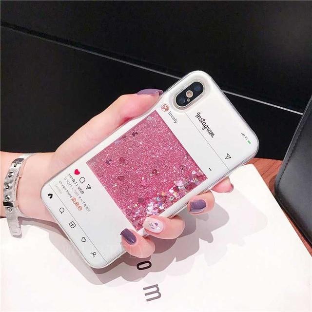 Pretty in Pink Sparkle Phone Case | Bowlift