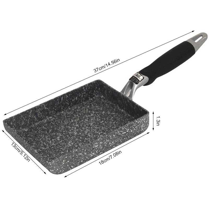 BowLift | Tamagoyaki Pan Rectangle Frying Pan Japanese Omelette Pan/Egg Pan