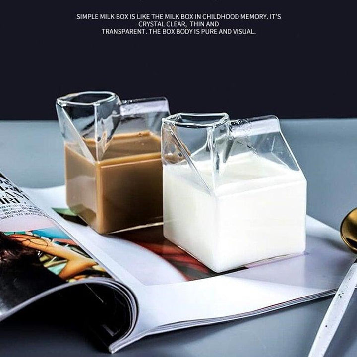 BowLift | Quad Base Cup - Milk Carton Style Jug