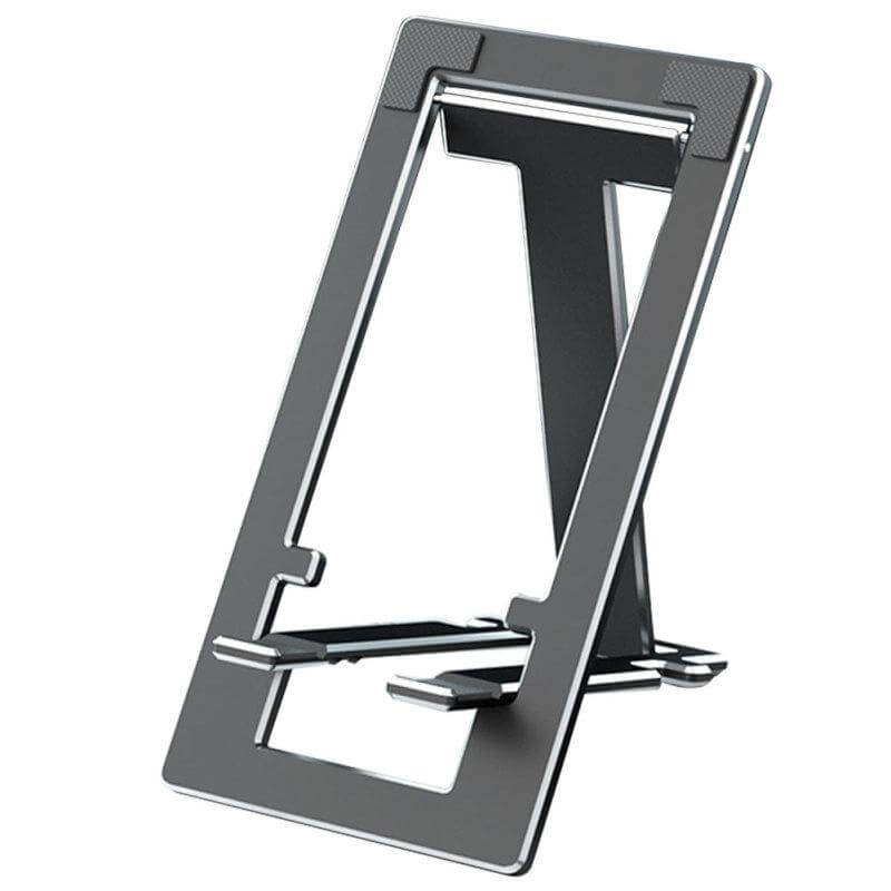 Foldable Aluminum Phone Stand for Desk and Travel