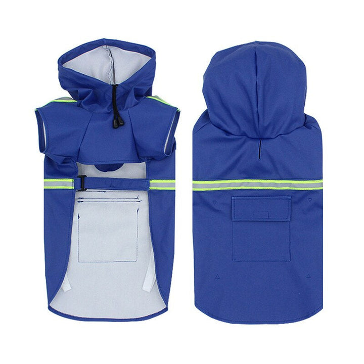 RainGuard Pro Dog Raincoat Bowlift