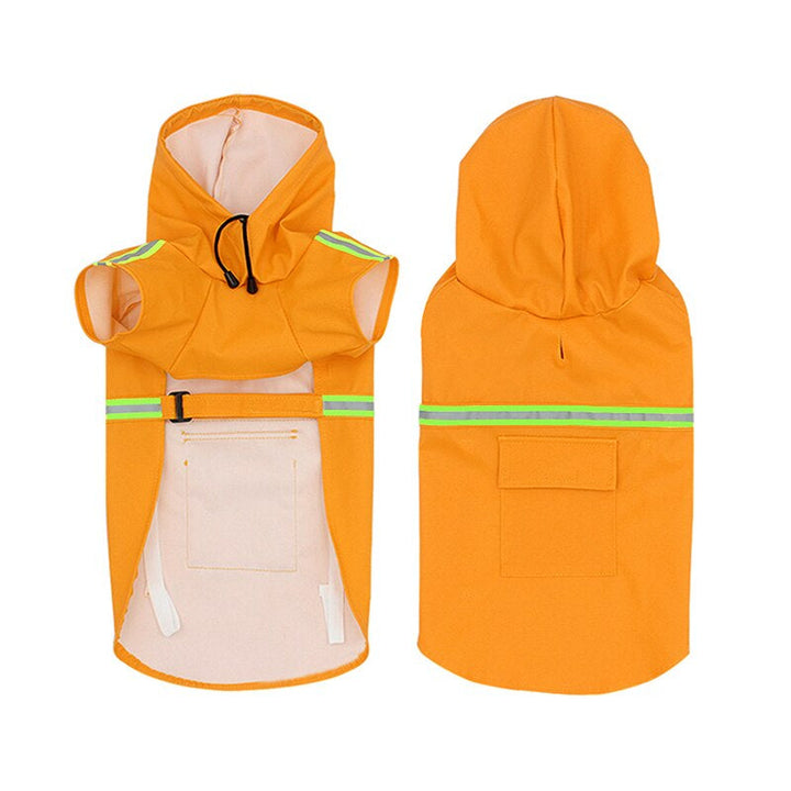 RainGuard Pro Dog Raincoat Bowlift