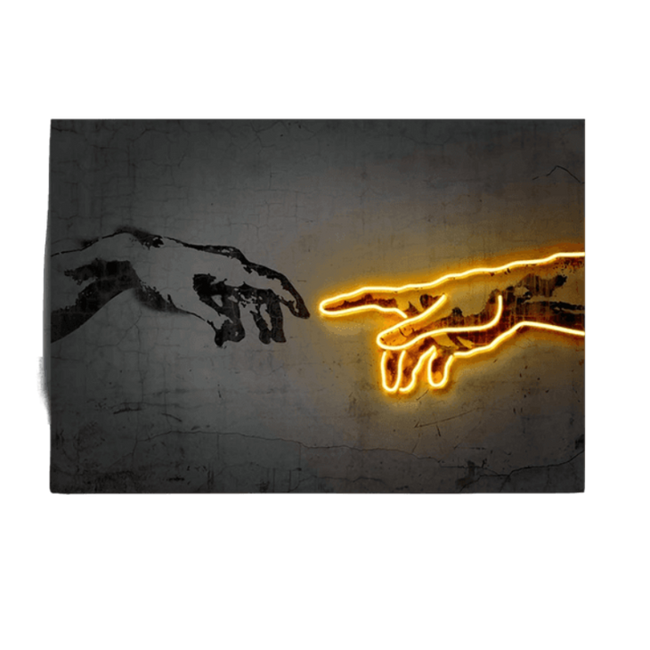 The Lighter Touch - Canvas Wall Art Painting | Bowlift