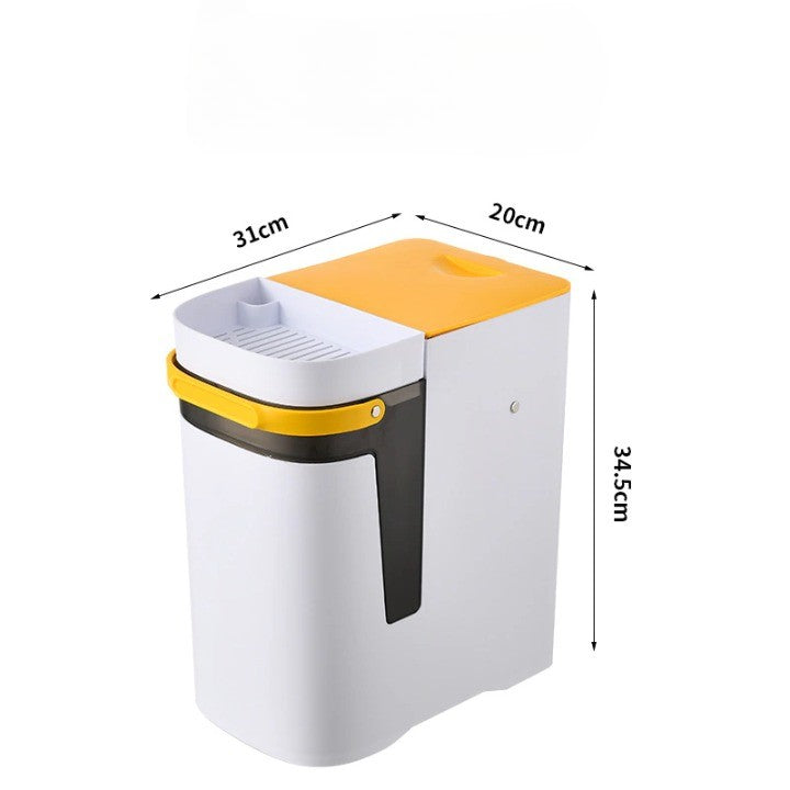 BowLift | 2in1 Dry & Wet Storage Easy Trash Can