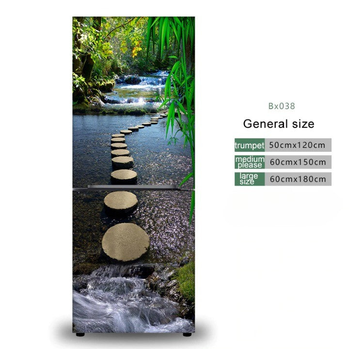 BowLift | Stylish Waterproof Self-Adhesive Refrigerator Sticker