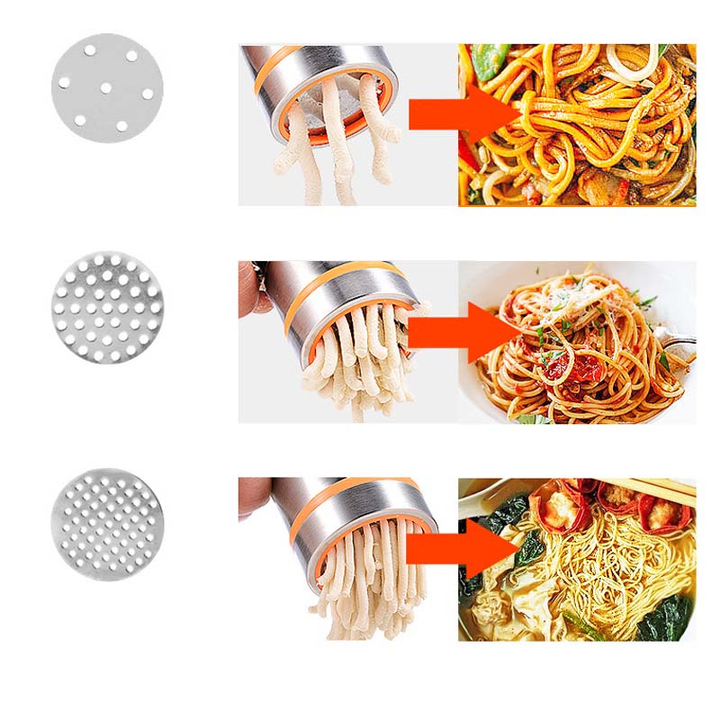 BowLift | Manual Stainless Steel Noodle Wizard Pasta Maker