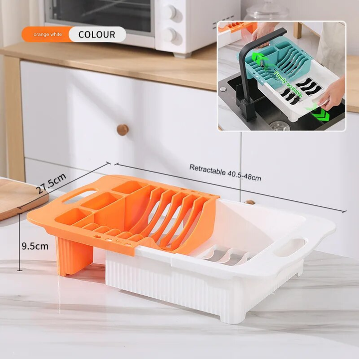 BowLift | Efficient Kitchen Retractable Dish Drain Rack