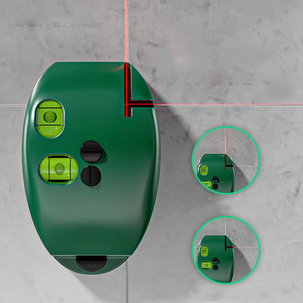 BowLift | High Precision 2-Line Laser Level Right Angle Tool