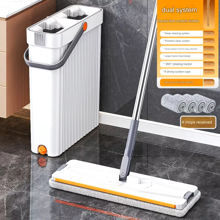 BowLift | Household Ultra Thin Self-Wringing Magic Mop