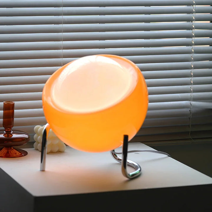 BowLift | RETRO GLASS TABLE LAMP - ATMOSPHERIC NORDIC NIGHT LIGHTING