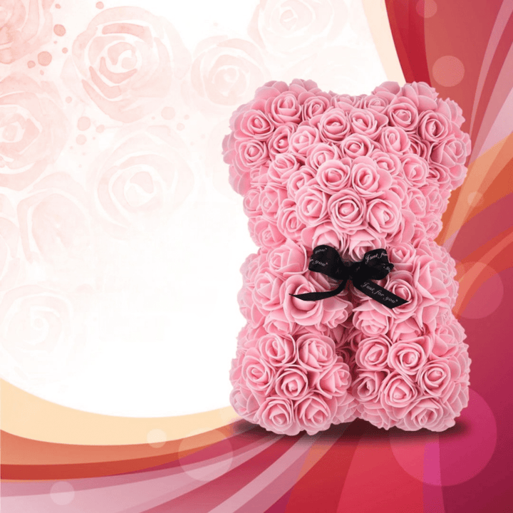 BowLift | ROSÉLURE – Everlasting Rose Bear for Special Occasions