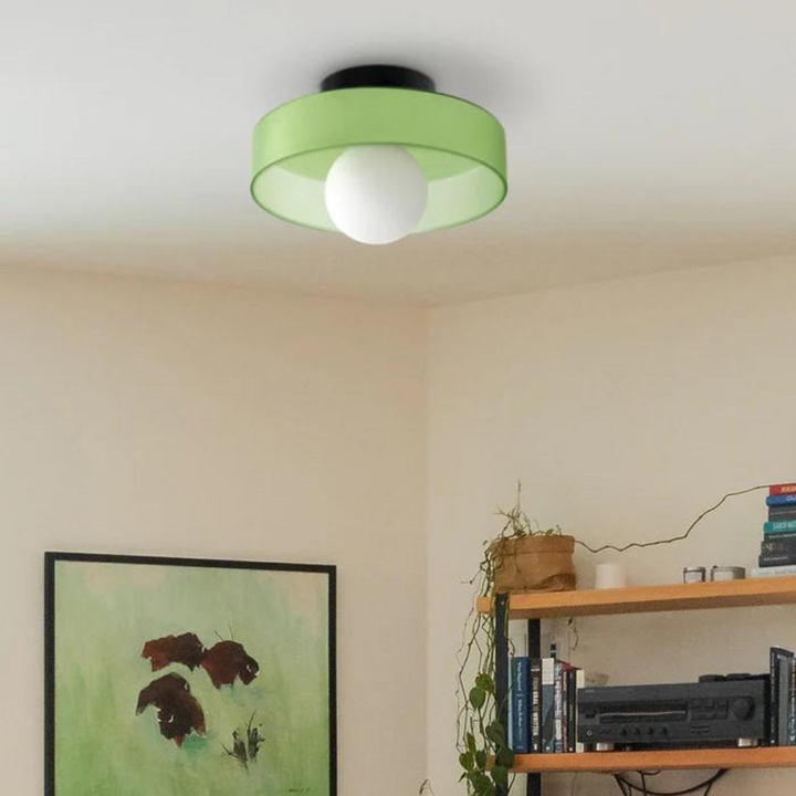 BowLift | Round Ceiling Lamp with Stylish Functionality - LumiSphere