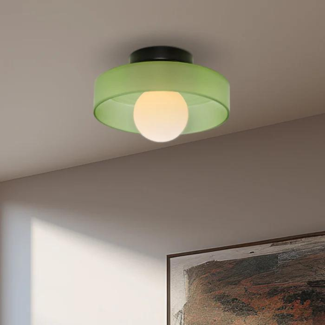 BowLift | Round Ceiling Light with Stylish Functionality - LumiSphere