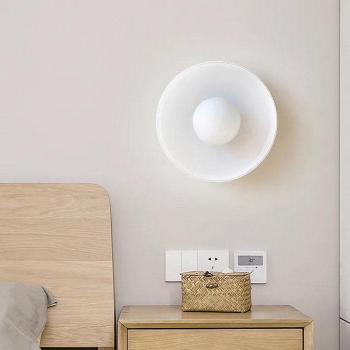 BowLift | Round Ceiling Light with Stylish Functionality - LumiSphere