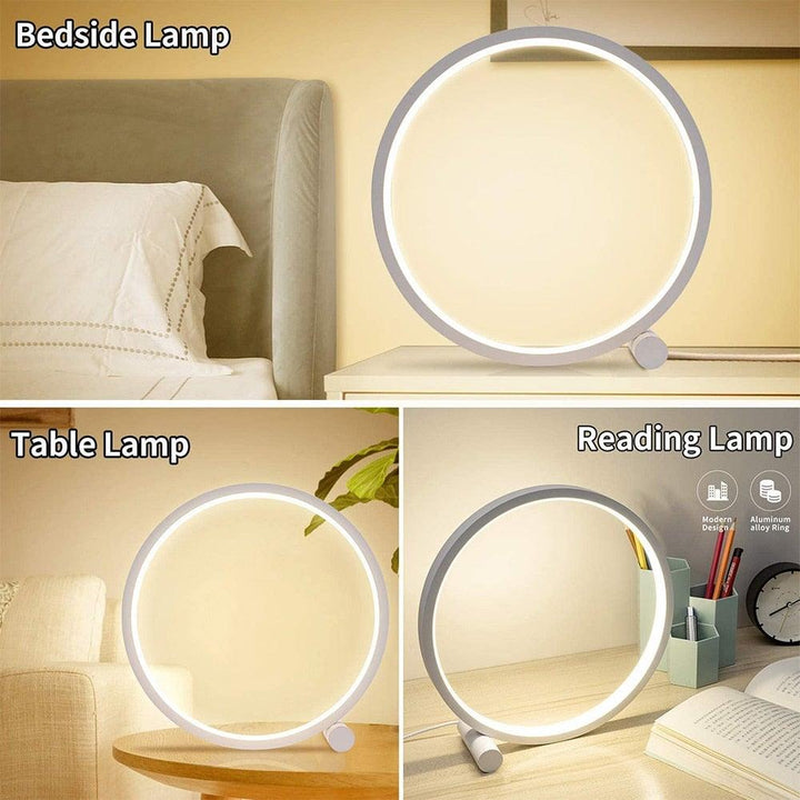 BowLift | Round Dream Light - Modern Round LED Desk Lamp