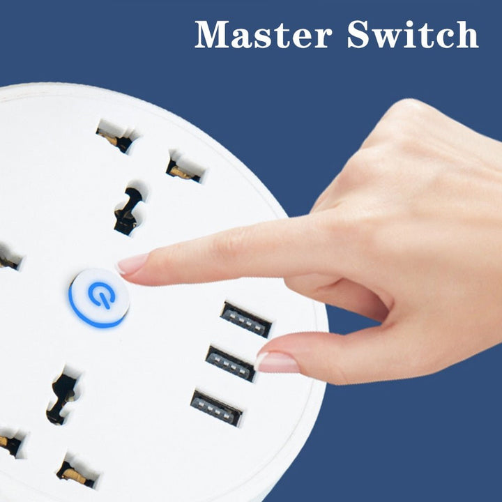 BowLift | Round Universal Power Strip