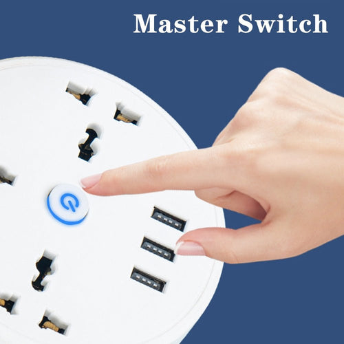 BowLift | Round Universal Power Strip