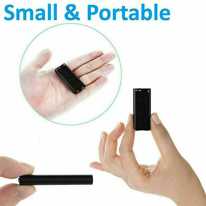 BowLift | Mini Voice Recorder – Mini Audio Recorder – Mini Recording Device – Smallest Hidden Audio Recorder