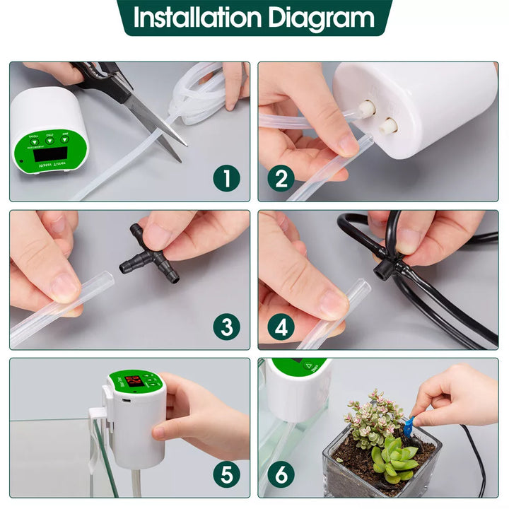 BowLift | Automatic Watering System for Indoor Plants | Smart Irrigation with Pump & Timer