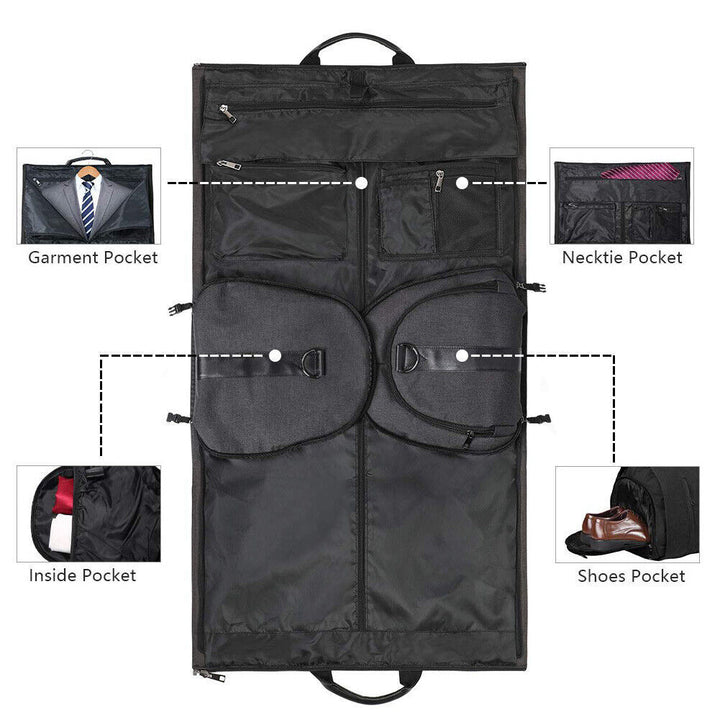 Convertible Massive Storage - upto 6 days bag with designed compartments Bowlift