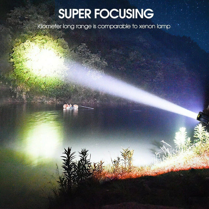 BowLift | Solar LED Flashlight – Waterproof, powerful handheld spotlight with lithium battery