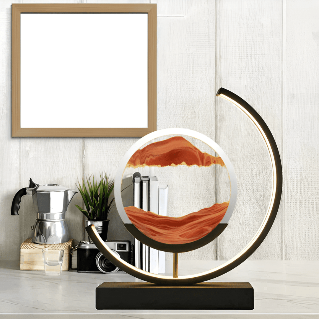 BowLift | SOLUNA LAMP – Relaxing Sand Lamp with App & Remote Control