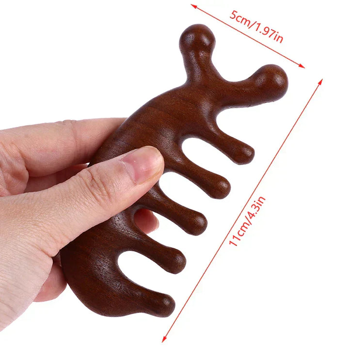 BowLift | Sandalwood Massage Comb - CalmComb