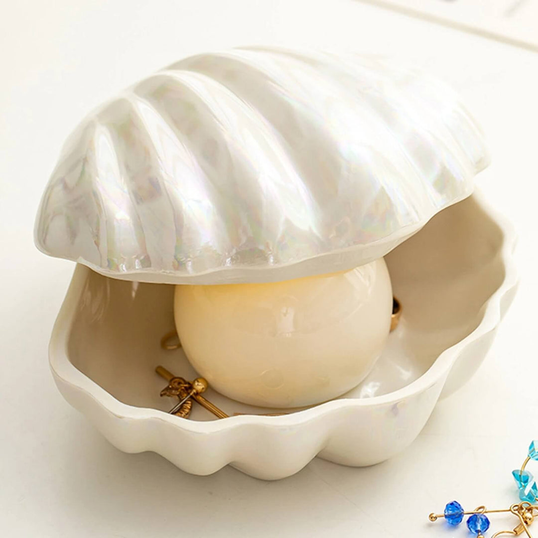 BowLift | Clam Shell Ceramic Jewelry Storage