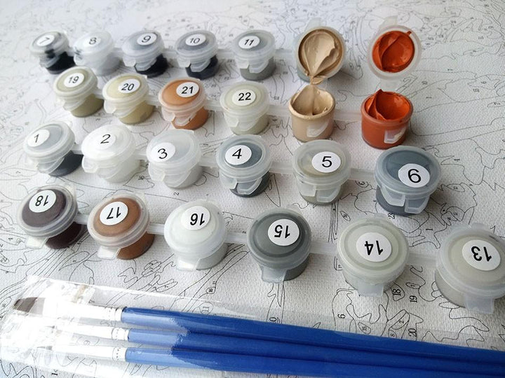 Four Seasons Three Sixty - Van-Go Paint-By-Number Kit | Bowlift