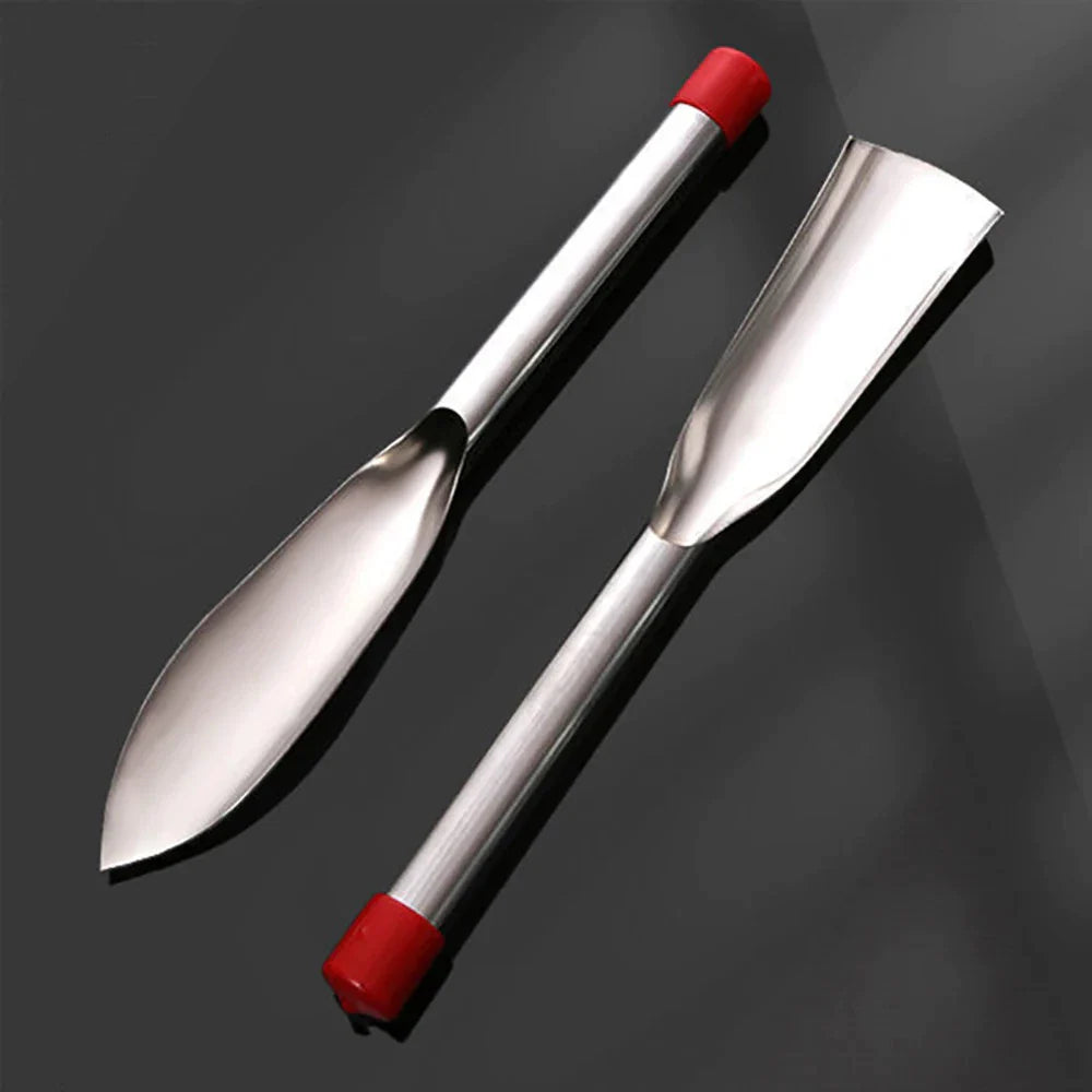 BowLift | Stainless Steel Weeding Tool and Trowel – Garden Tools with Wooden Handles