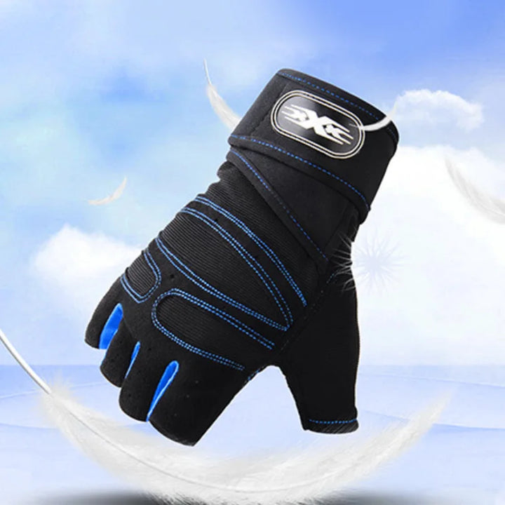 BowLift | Shock-resistant and Supportive Gym Gloves - FitFlex