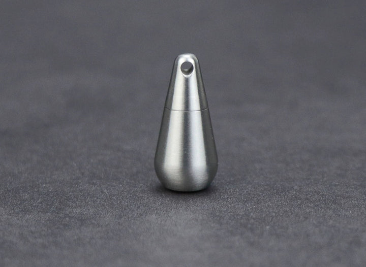 BowLift | Titanium Droplet Mini Pill Box - Waterproof Travel Case