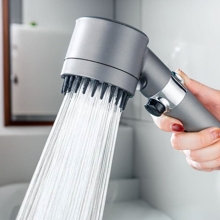BowLift | Adjustable High-Pressure Shower Head With 3 Settings And Water Filter