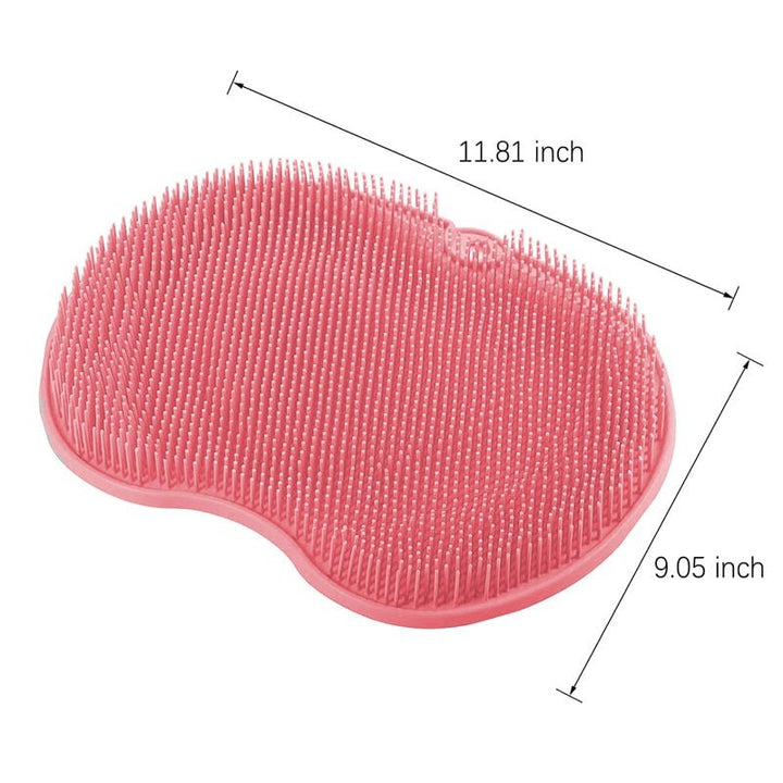 BowLift | Silicone Rub Back Bathroom Brush