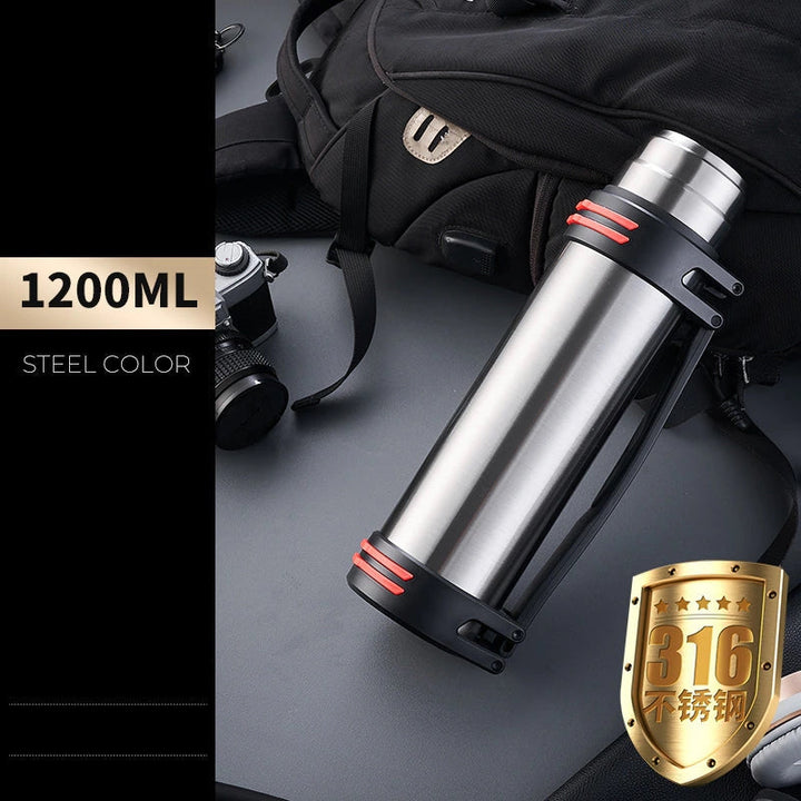 BowLift | Giant Drink Stainless Steel Thermos Bottle